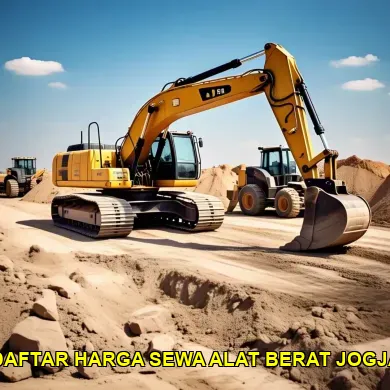 Daftar Harga Sewa Alat Berat Jogja untuk Proyek Anda